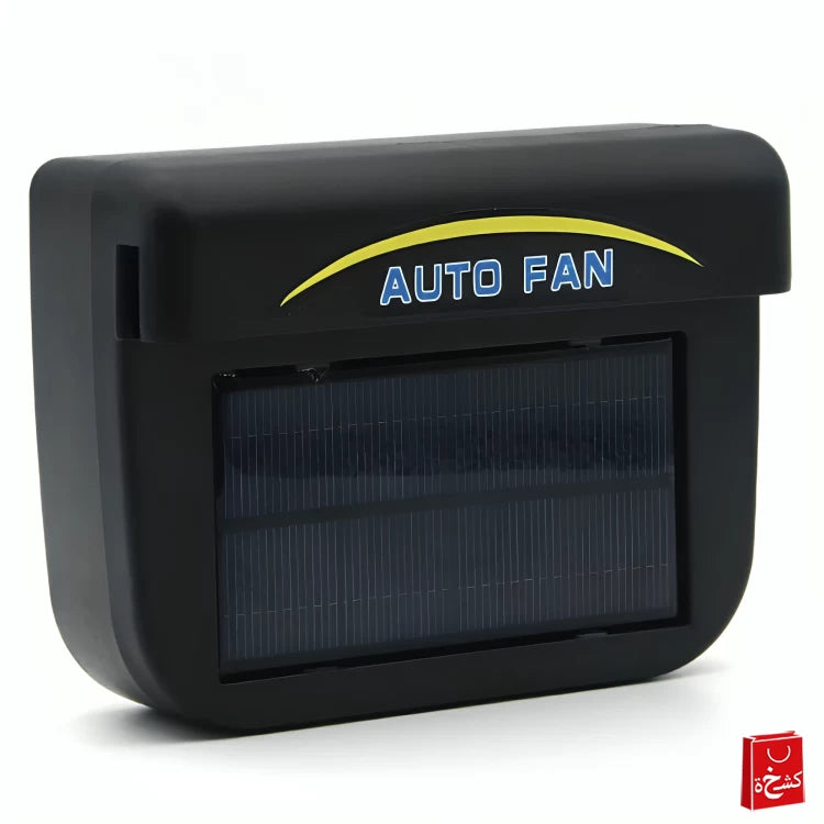Car Fan Auto Front/Rear Window Solar- Fan Portable Powered Air Purifiers