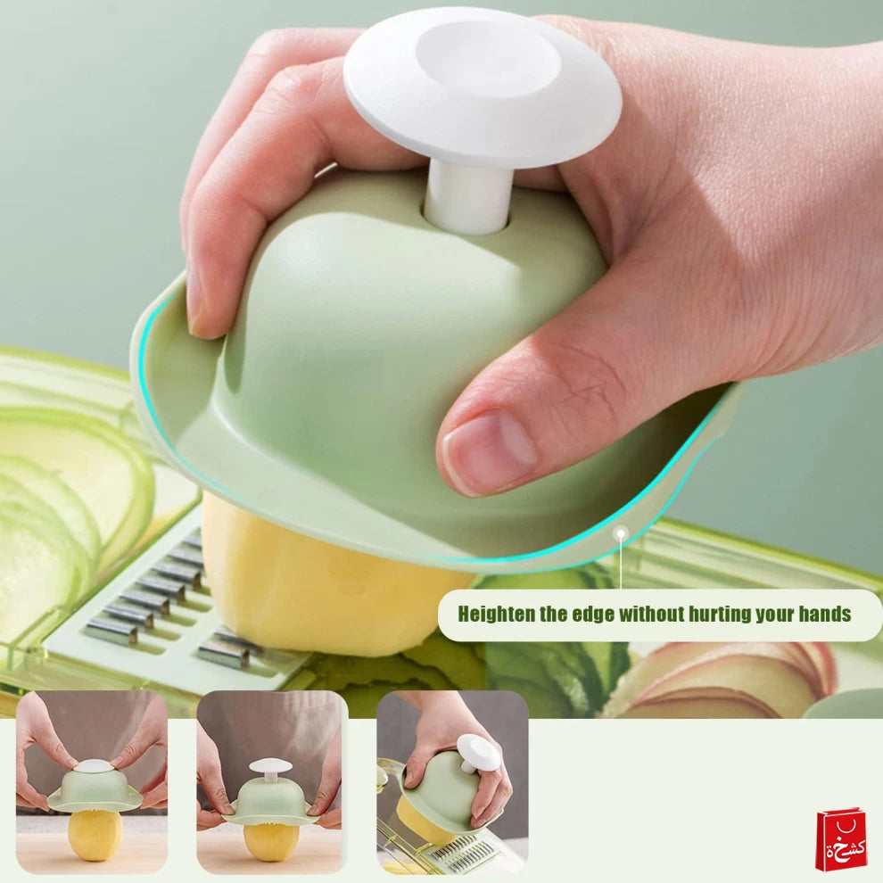 Vegetable Chopper Multifunctional 8 in 1 Manual