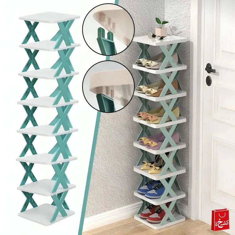 Adjustable Shoe Storage Organizer Rack