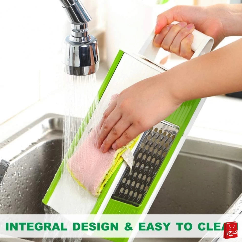 Vegetable Chopper with Storage Box 4 In 1 Kitchen Tool