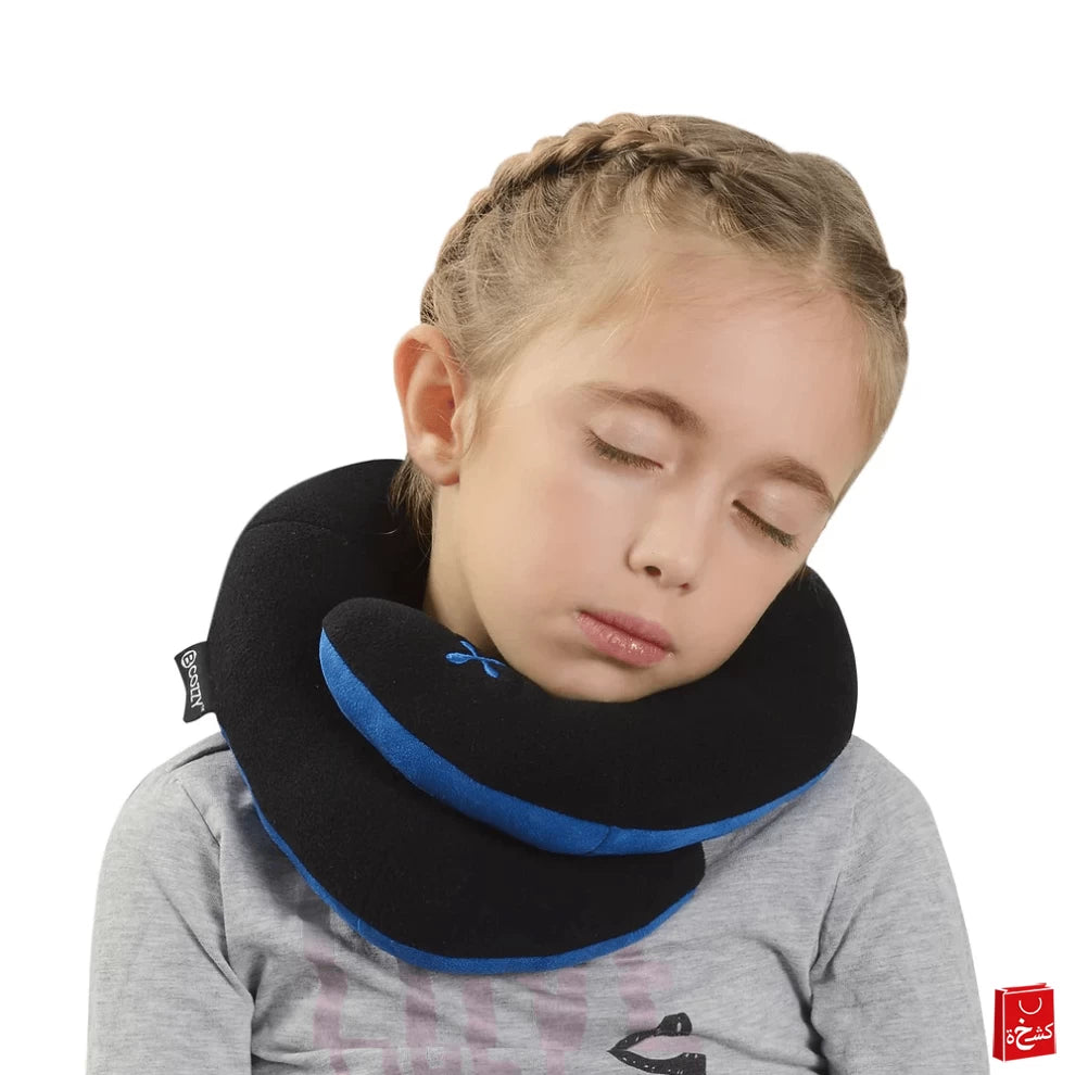 Soft Microfiber Neck Pillow With Ergonomic Travel Support