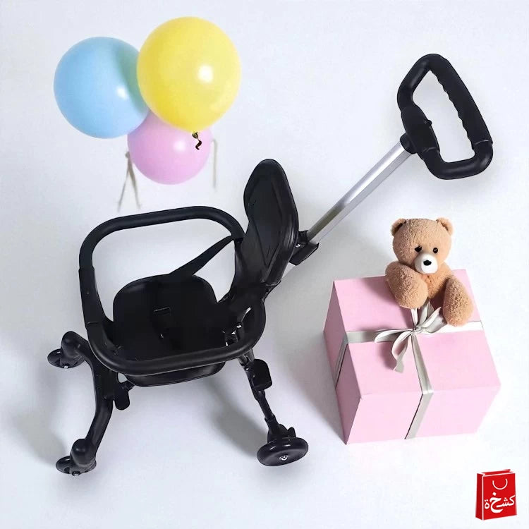 Baby stroller walking baby artifact portable single pole