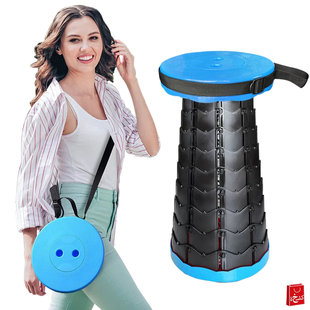 Telescopic Portable Folding Stool Chair
