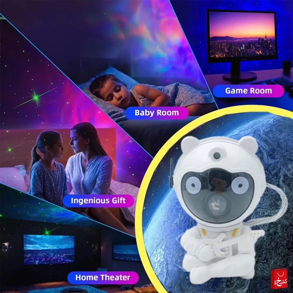 Astronaut Sky Projector Nightlight with Remote