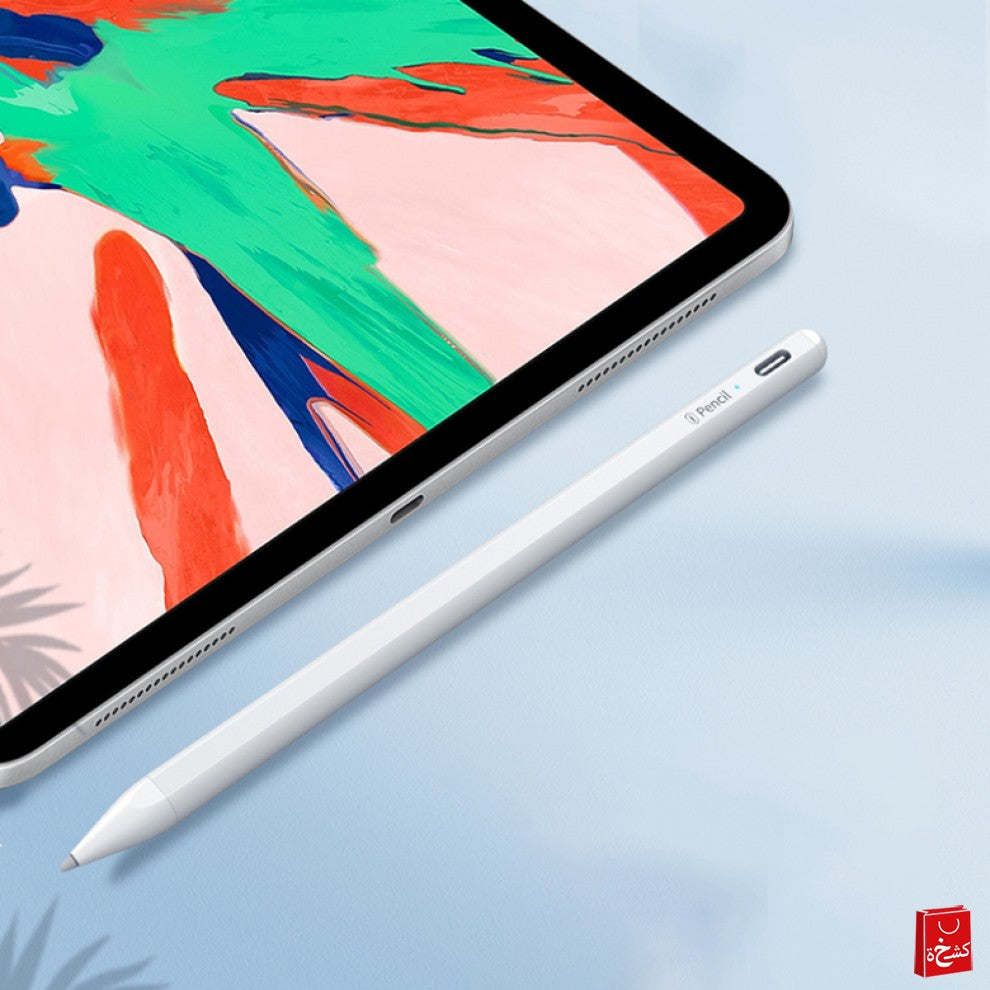 WiWu Pencil X Palm Rejection Stylus Pen for Apple iPad 2018 up to 2020 series-White