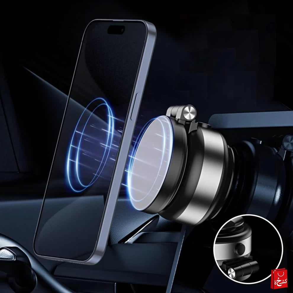 Automobile Flexible Double Suction Holder | Strong Vacuum Adsorption Mount
