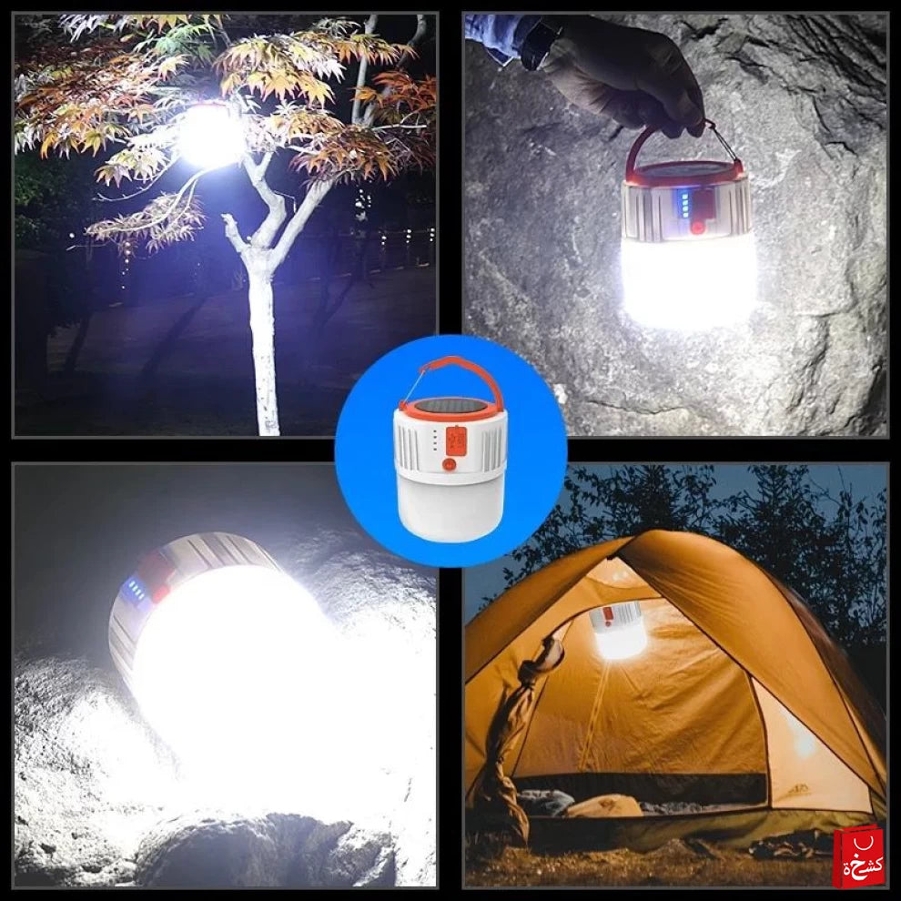 Waterproof Solar Camping Lamp 5 Mode 10W