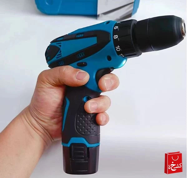 12V Cordless Drill Screwdriver – Mini Rechargeable Drill with Tool Kit