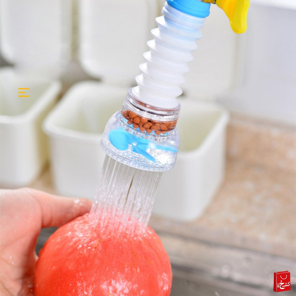 360 Degree Adjustable Extension Filter Water Tap