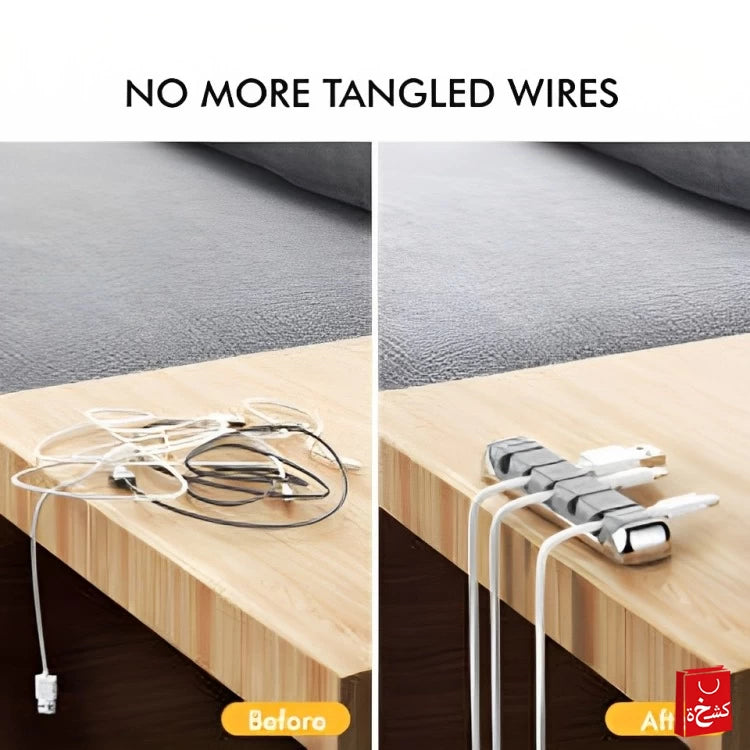AHASTYLE Cable Organizer Holder 5 Slots