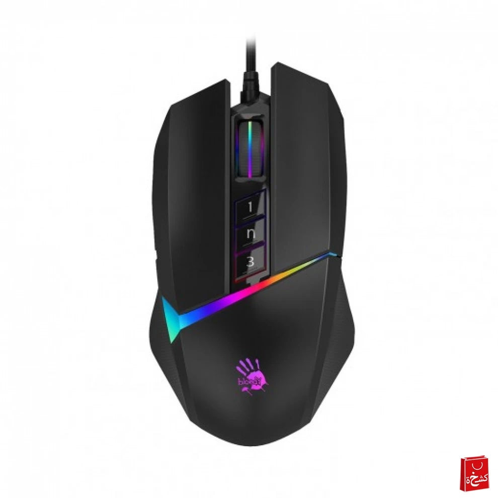 Bloody RGB Gaming mouse with 10,000 CPI USB Activated