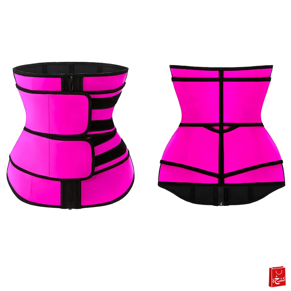 Women Waist Trainer Body Shaper Slimmer-Pink