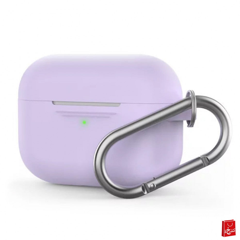 AhaStyle Full Cover Silicone Keychain Case for AirPods Pro