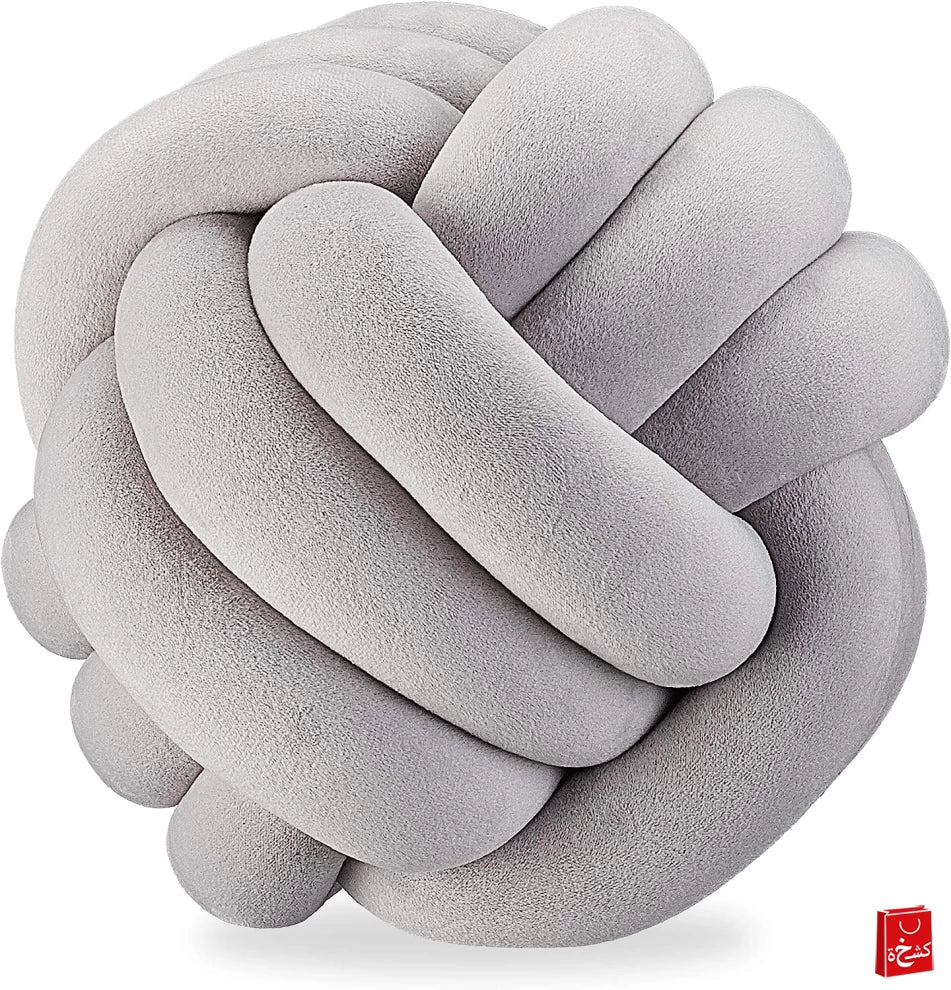 Braid Knot Pillow Tie Cushion for Sofa