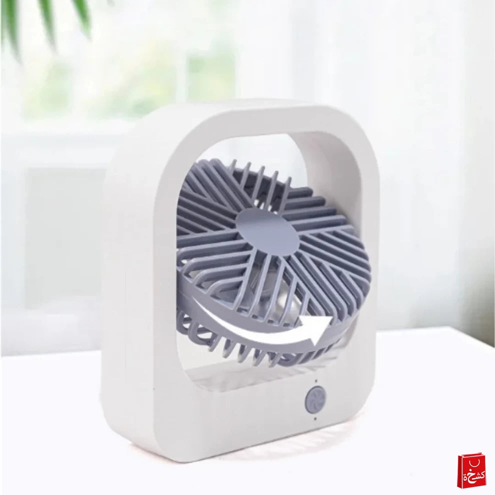 180° Adjustable Portable Desk Fan (EHF-10) – Cool Comfort Anywhere!