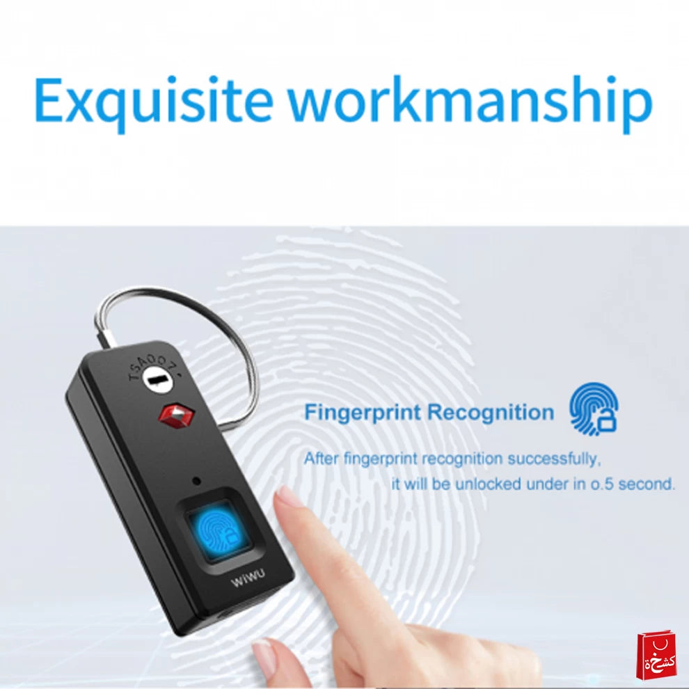 WiWU S6 Finger Print Pad Lock