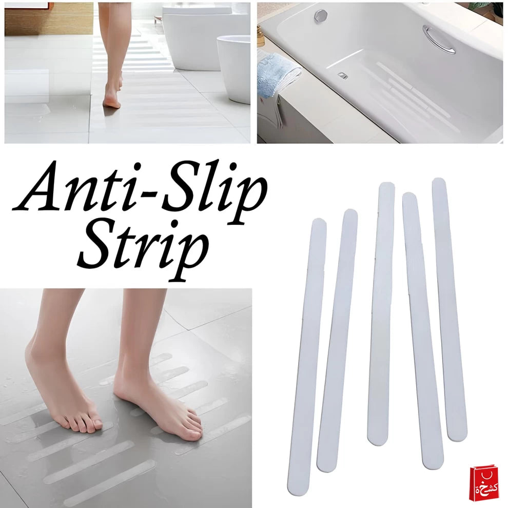6 PCS Bathroom Shower Anti-slip Waterproof Strip