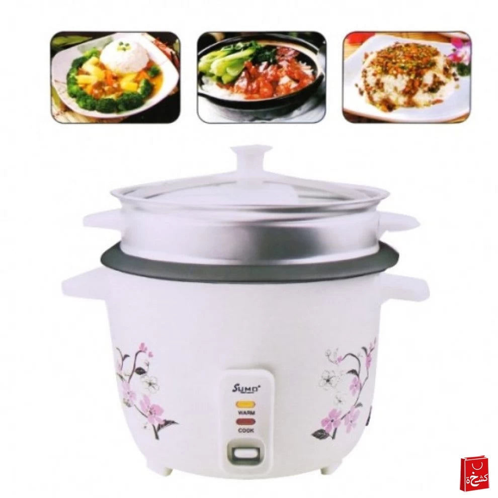 Sumo Rice Cooker 1L 400W -White sx-100