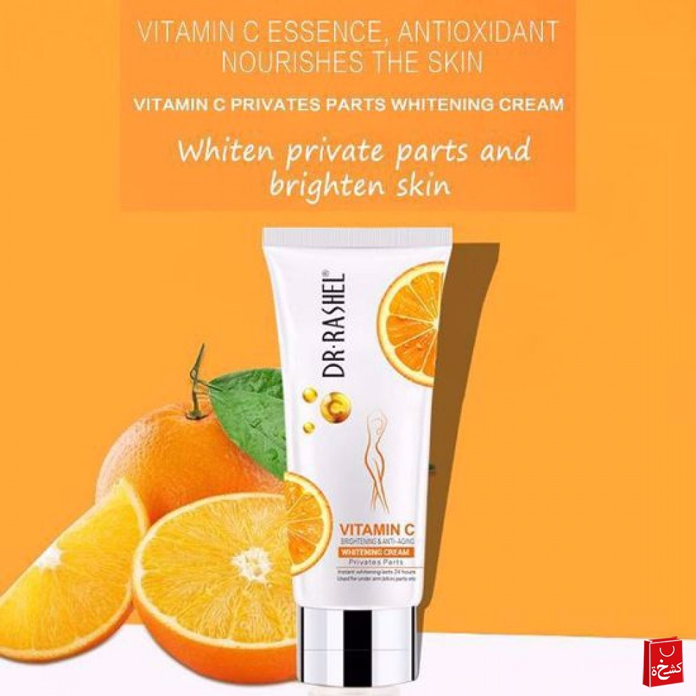 Vitamin c , whitening cream for sensitive areas