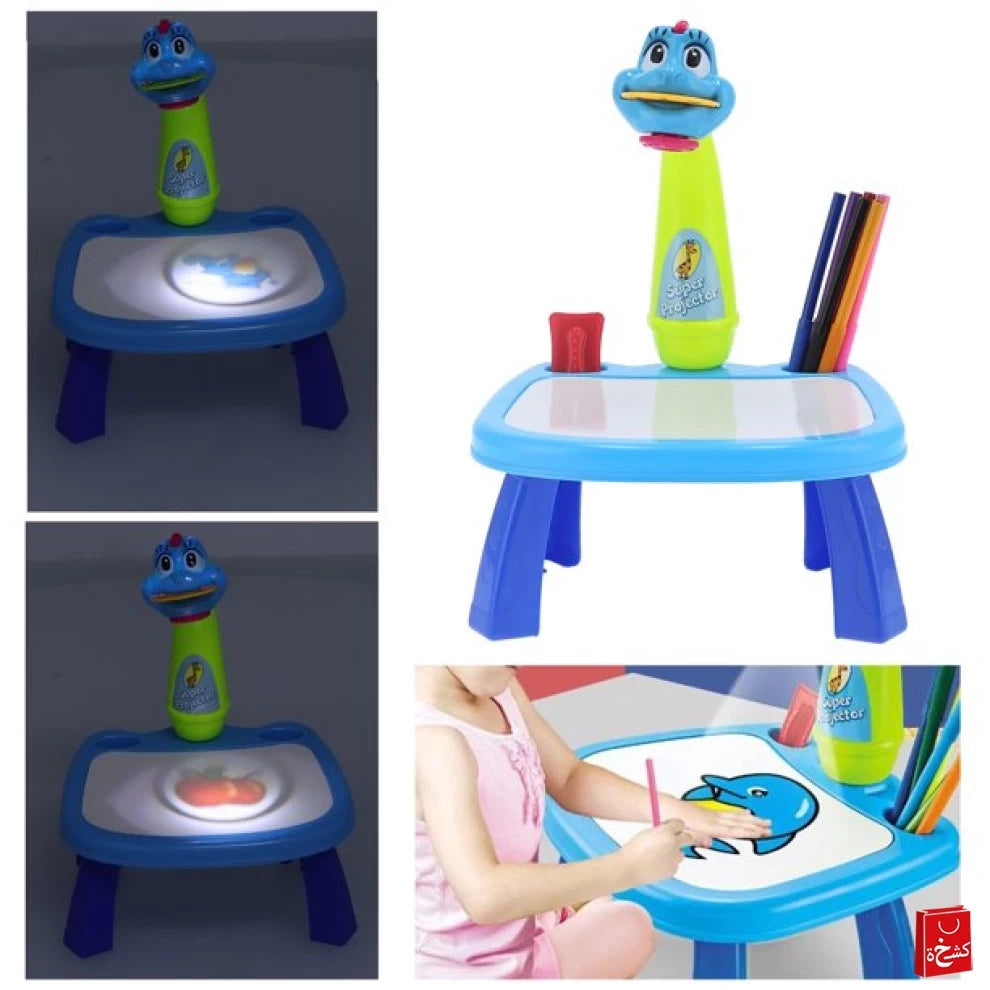 Children Led Projector Art Drawing Table