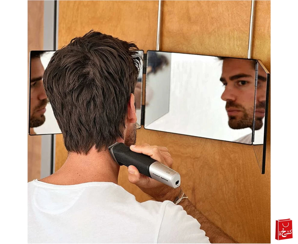 3-Way Mirror for Home Hair Cutting