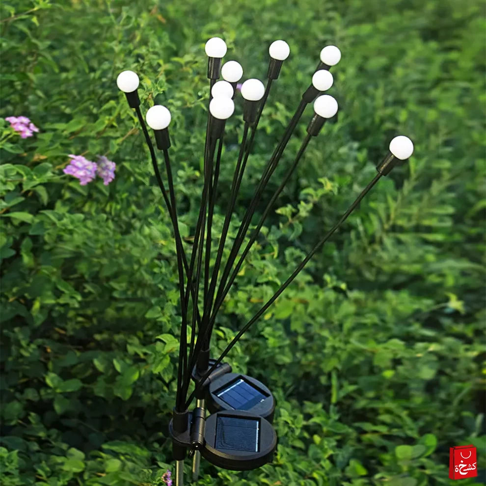 Solar Garden Lights Powered Firefly Lamp