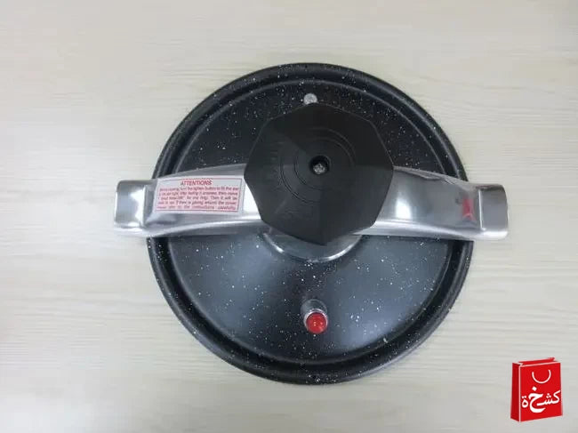 Aluminium Marble Pressure Cooker – 11L | Fast & Efficient Cooking!