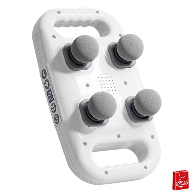4-Head Massage Gun – Deep Tissue Pain Relief Massager (Rechargeable)