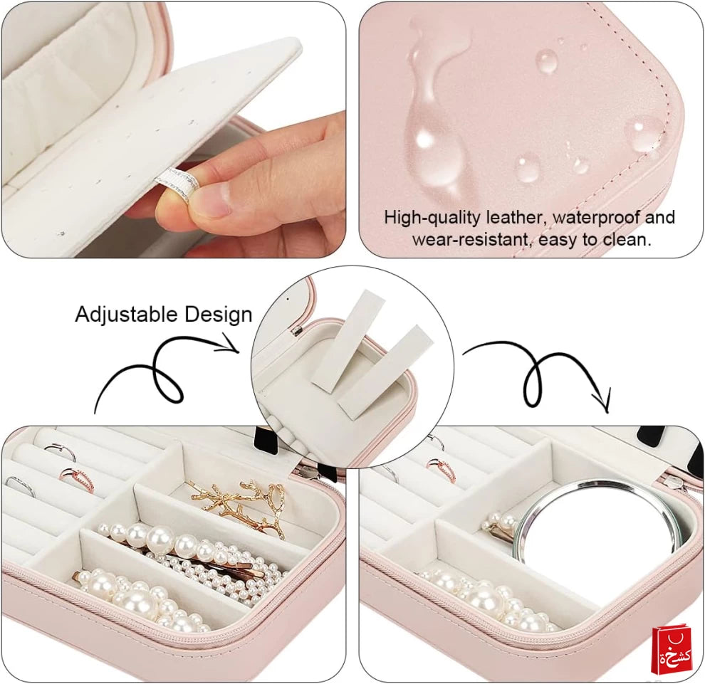 Travel Portable Jewelry Box Organizer