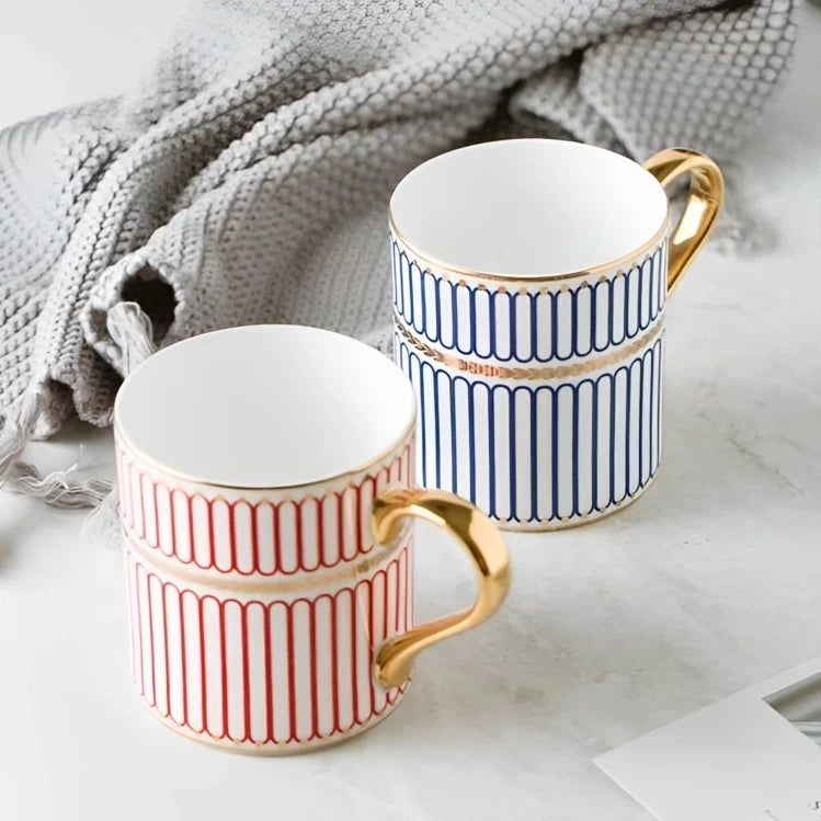 Ceramics Coffee Mug for Coffee  British Style 350ML