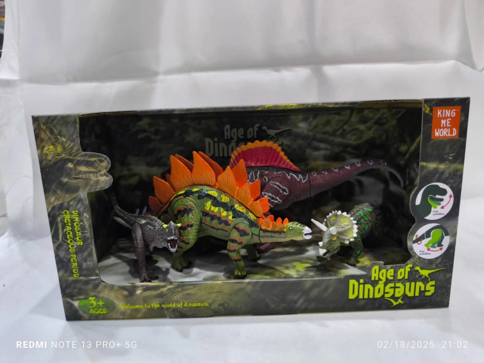 Stegosaurus Movable Joints Dinosaur