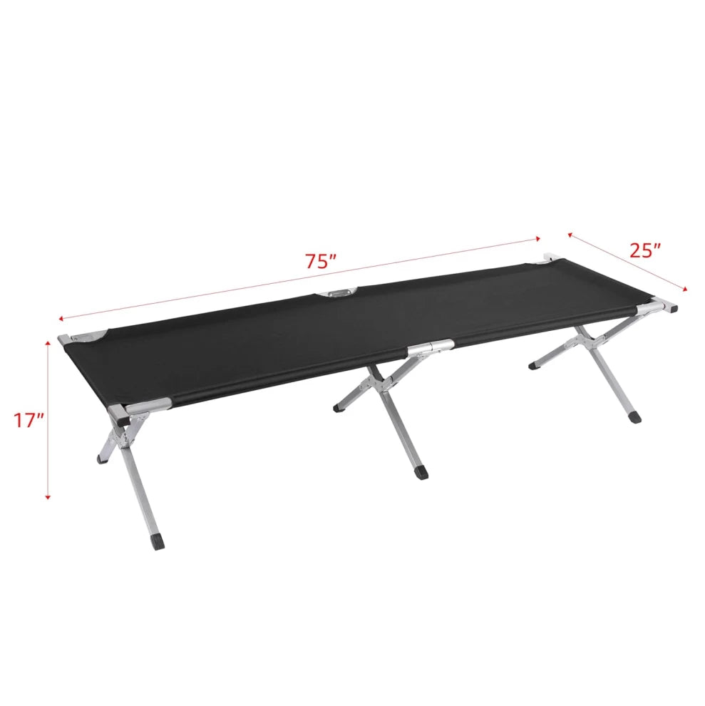 Aluminum Portable Folding Camping Bed & Cot