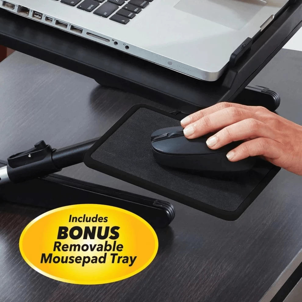 Air Space LapTop Table Desk Adjustable Laptop Stand With Cooling Fan