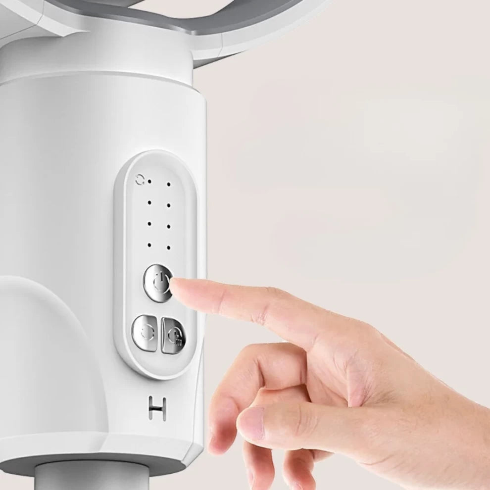 Standing 180° Circulation and Adjustable Height Fan with Remote Control (F1)