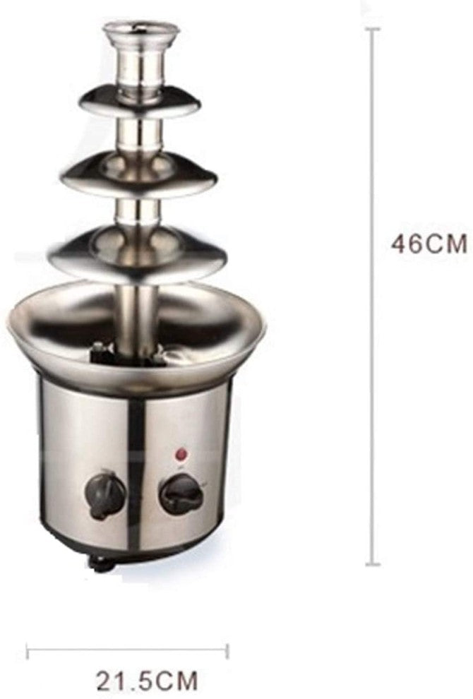 4-Tier Chocolate Fountain Machine -Large size 46CM