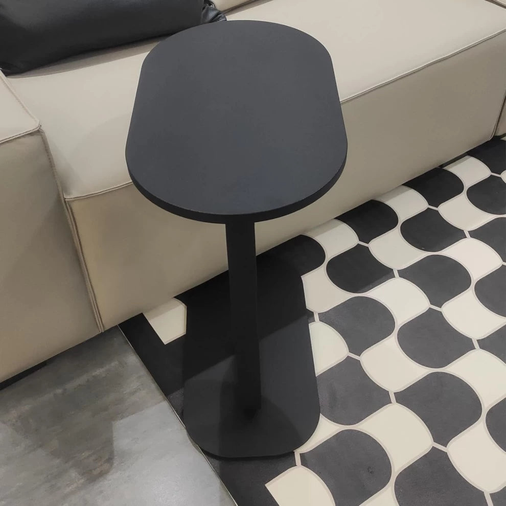 C Shaped Side Table for Sofa Coffee Laptop Use-60cm