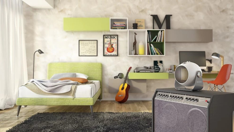 Ceramic Fan Heater for Fast and Efficient Heating White 1800W