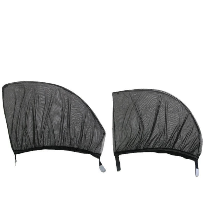 Car Sun Shade Net Mesh Blind – Rear Window UV & Mosquito Protection Curtain