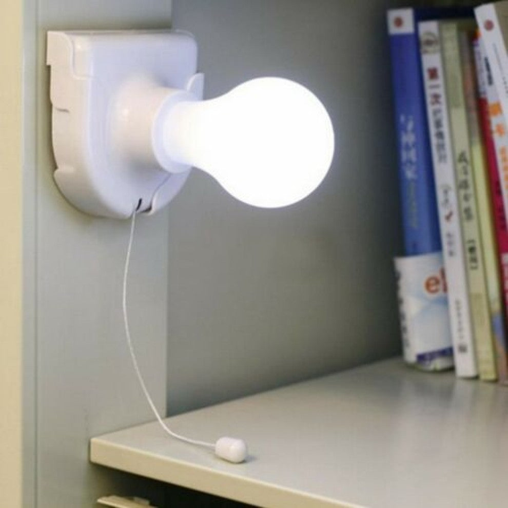 Bulb Cordless Battery Operated Home Cabinet Closet Night Light