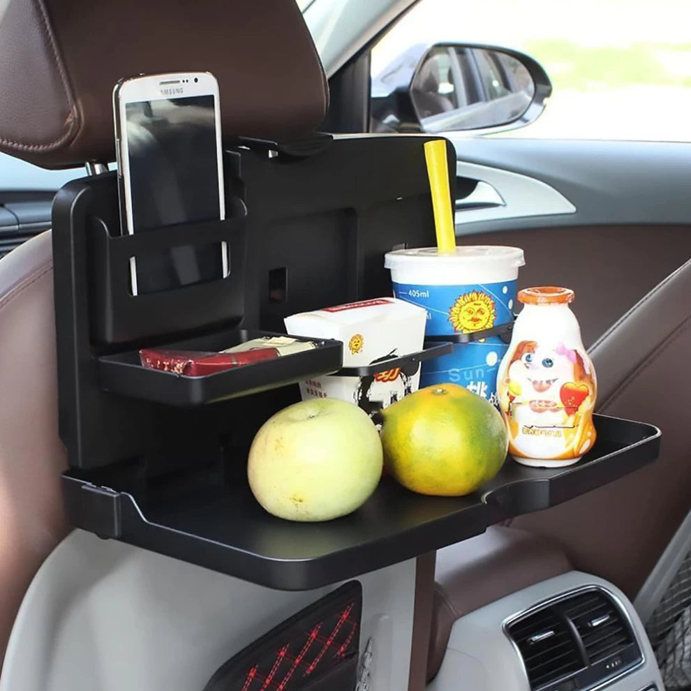 Travel Dining Tray Car Back Seat Organizer Folding