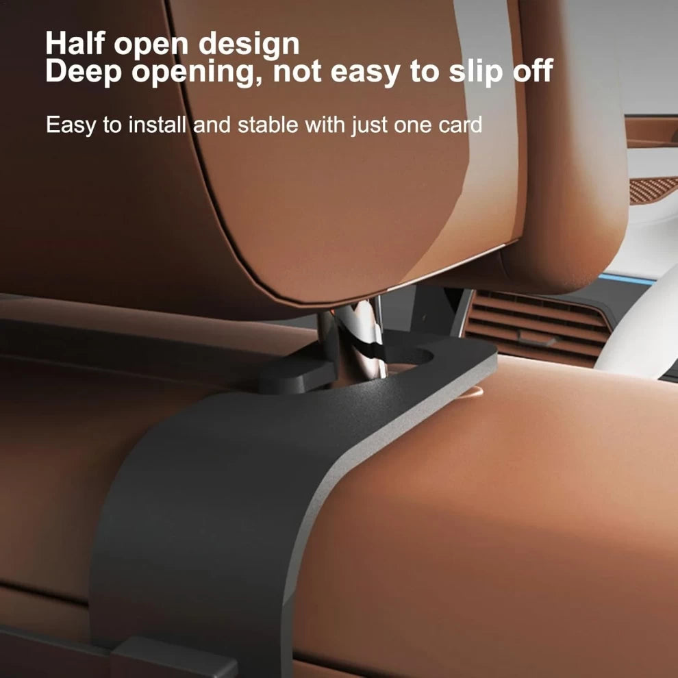 Space-Saving Car Back Seat Storage Box | Foldable Organizer for Car Essentials