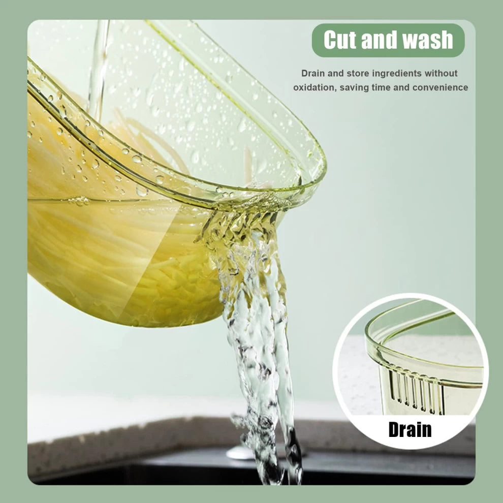 Vegetable Chopper Multifunctional 8 in 1 Manual