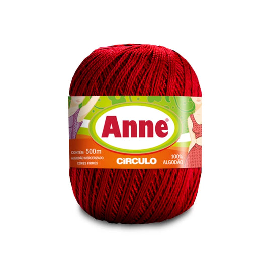 Circulo Anne Yarn - Vermelho (3402)