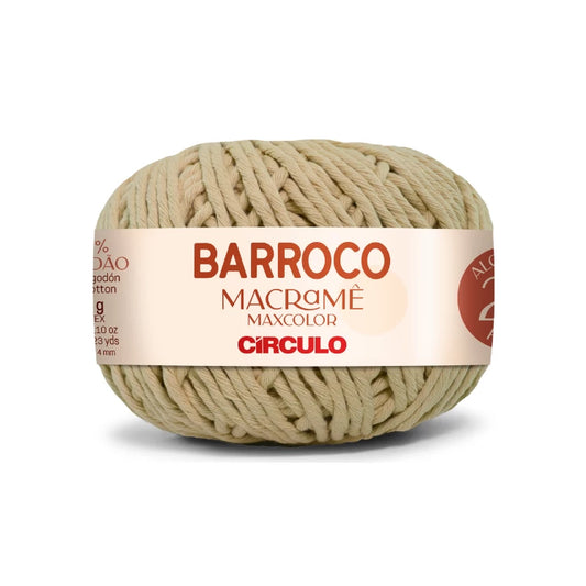 Circulo Barroco Macramé Maxcolor String Yarn - Noz (7991)