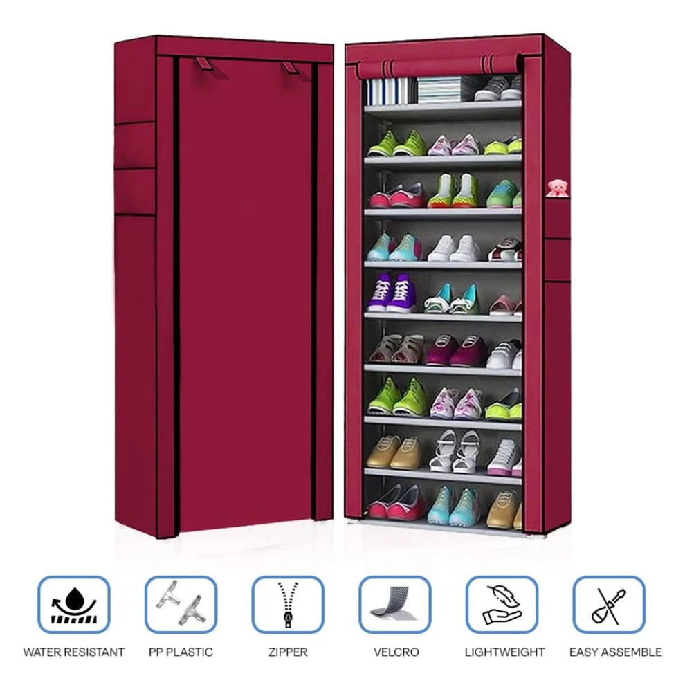 10Tiers Shoe Rack Storage Box