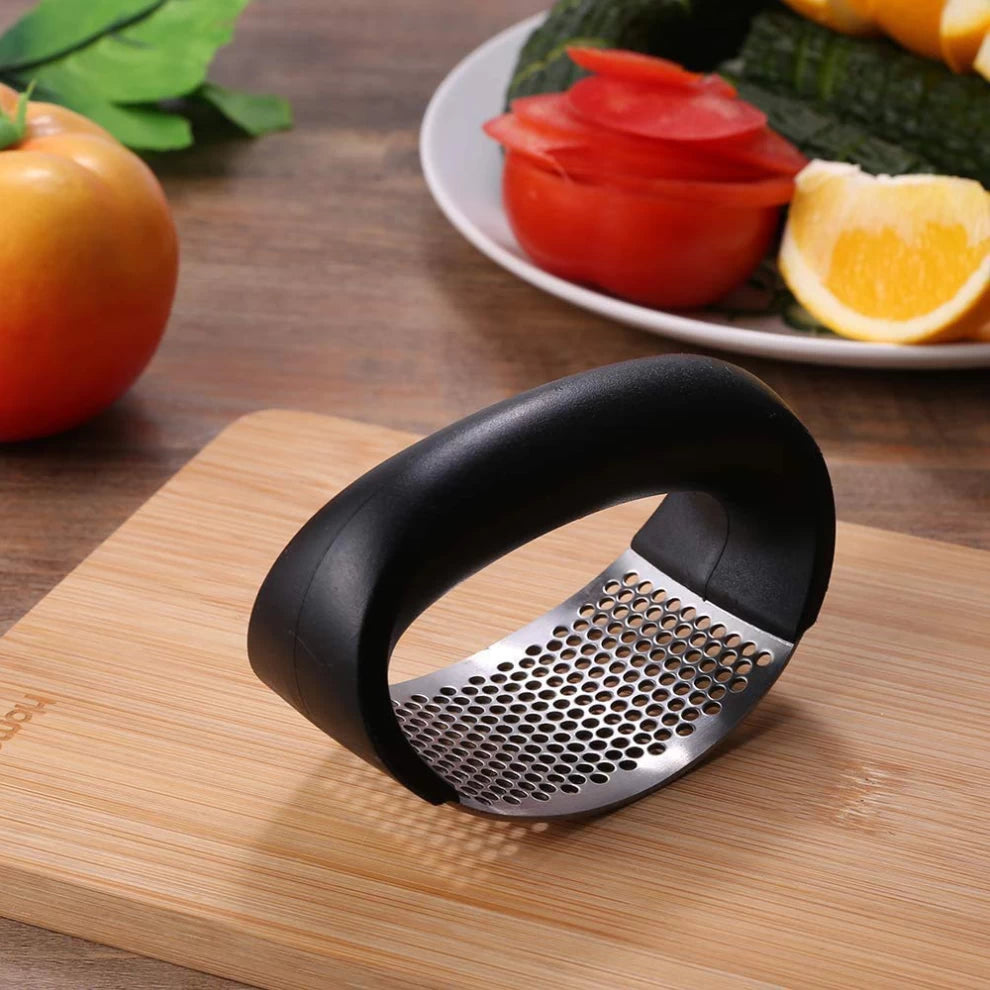 Stainless Steel Garlic, Ginger Presser Crusher for Kitchen
