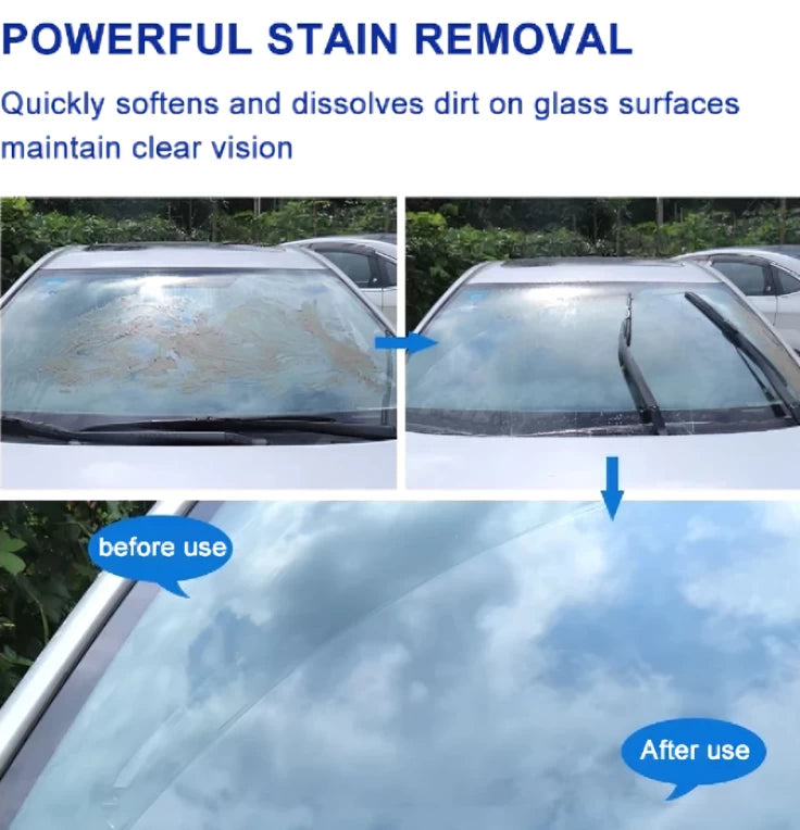 Car Windshield Glass Washer Cleaner 6 pcs