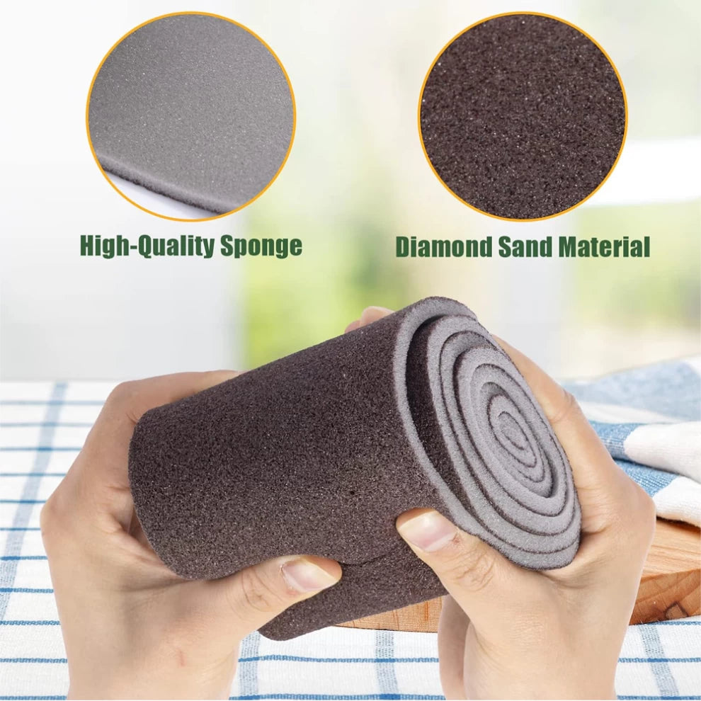 Sponge Grinding BlockGrill Rust Remover Cleaner Roll