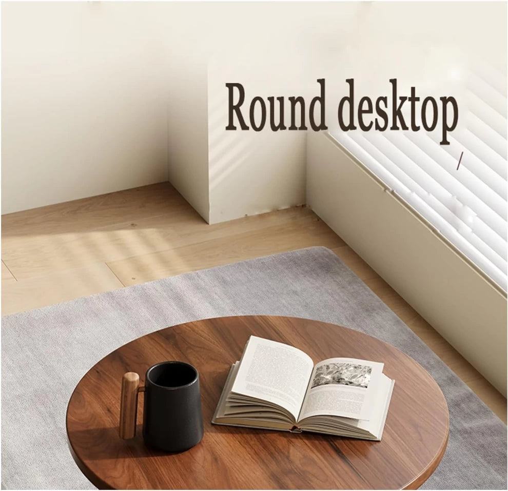 C Shaped Coffee Table, Modern Nightstand Bedside Table Save Space-62cm
