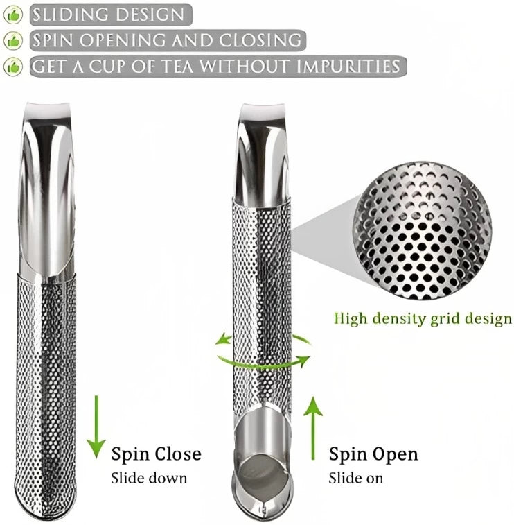 Tea Infuser Stainless Steel Pipe